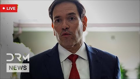 LIVE: Secretary of State Marco Rubio Holds News Conference
