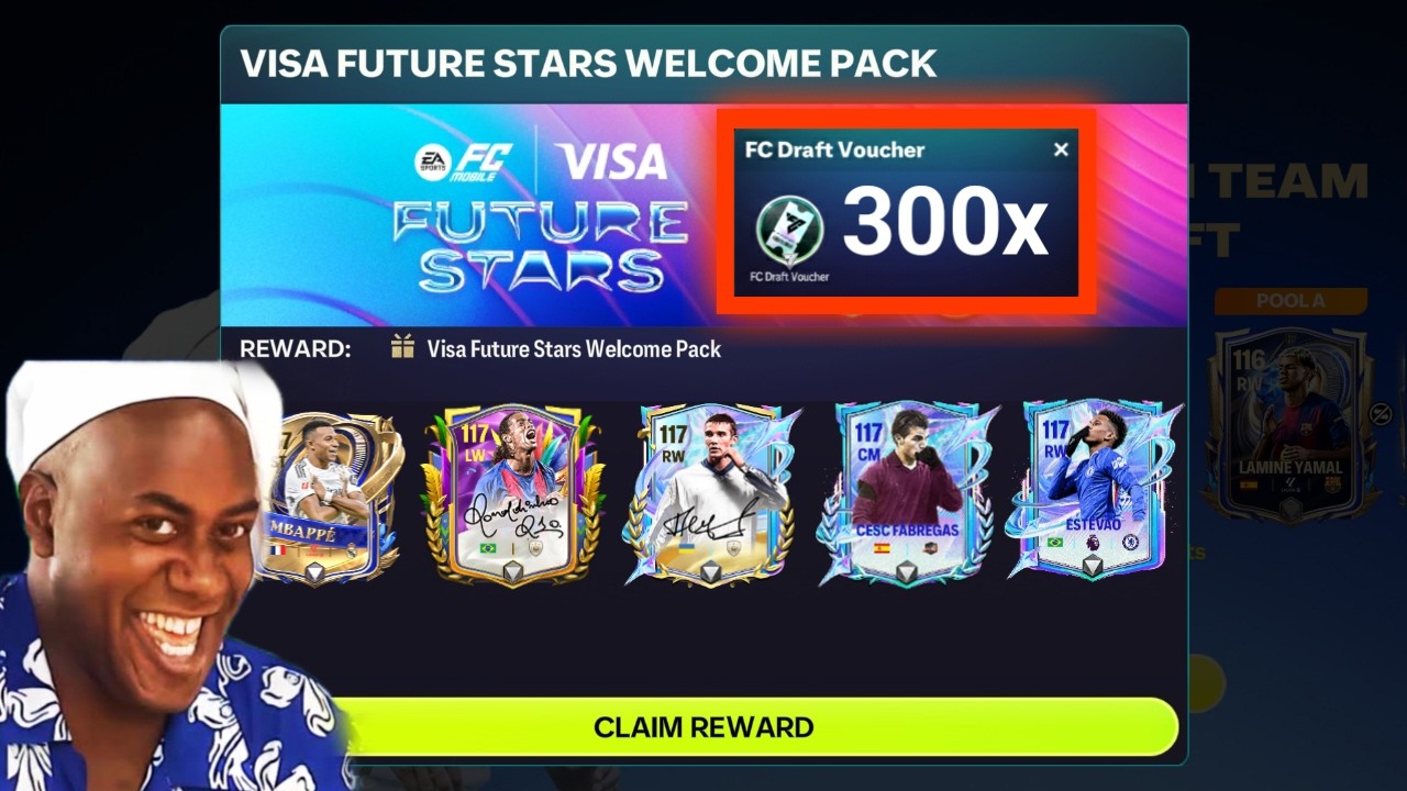 Future Stars Draft Gave Me 117 Estevao, Fàbregas, Mbappe + Upgrade 🔥 Luckiest Packs in 
