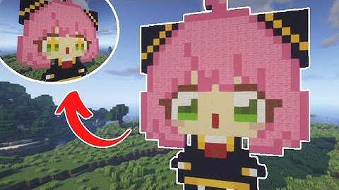 Anya - Minecraft Pixel Art