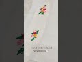 hand embroidered headbands #shorts #headband #embroidery #embroiderydesigns #hairaccessories