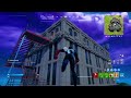 2/6 Fortnite Spider-Man symbiote style web slinging gameplay.  (No commentary)