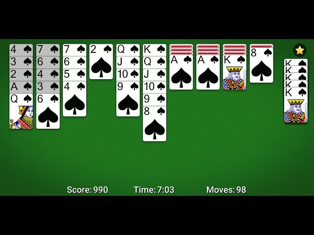 Spider Solitaire (2 suits)::Appstore for Android