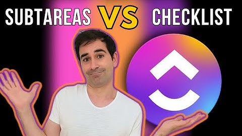 Checklists y Subtareas en CLICKUP 🟣 Cómo incrementar tu Productividad 📊