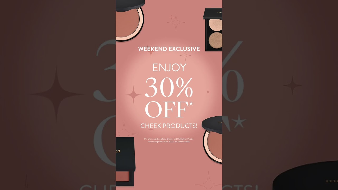 Mented Minute: 30% Off Cheek Products |  MENTED COSMETICS