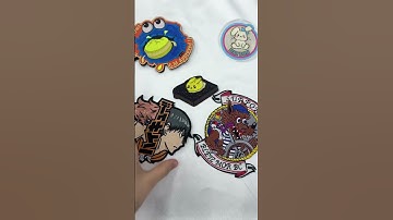 Custom Cartoon Logo Patches Embroidery Design