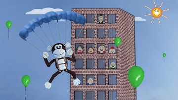 Counting Down From 20 | Base Jumping | Counting Songs