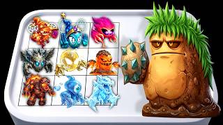 Elemental Merge Master  Evolution 3d _ Elemental Monster Merge Battle screenshot 2