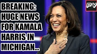 BREAKING: HUGE NEWS May Have Won Kamala Harris Michigan... (Trump Is In TROUBLE...)