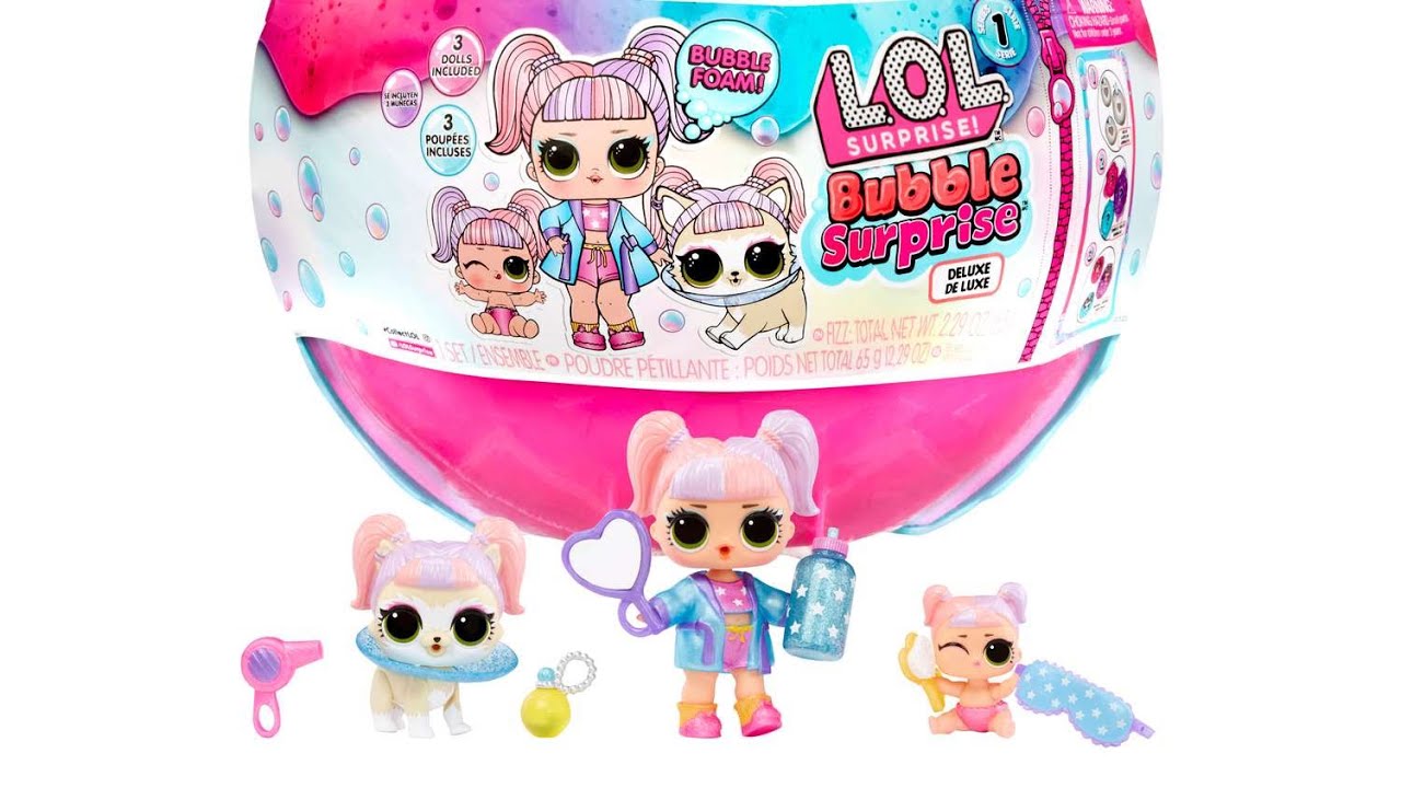 Lol Bubble Surprise Deluxe распаковка и обзор