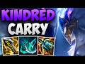 Challenger jungler solo carries with kindred  challenger kindred jungle gameplay  patch 1410 s14