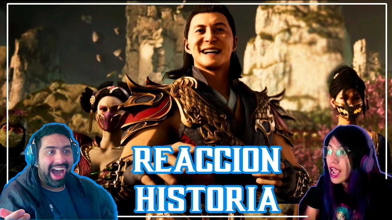 REACCIÓN A LA HISTORIA DE MORTAL KOMBAT 1 CON SARA Y JOSÉ!