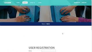 Citizen Card Apply Through Web Server-PHP & MySQL | extazee | PHP Projects | Website screenshot 1