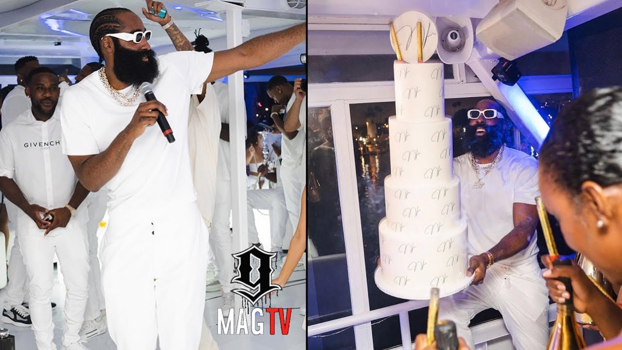 WATCH: James Harden, Who Once Splashed $1M at a Strip Club, Receives  Jackpot Birthday Gift From Millionaire Rapper - EssentiallySports