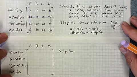 Graphs and Networks: Hungarian Algorithm for Weighted Bipartite Assignment Problems