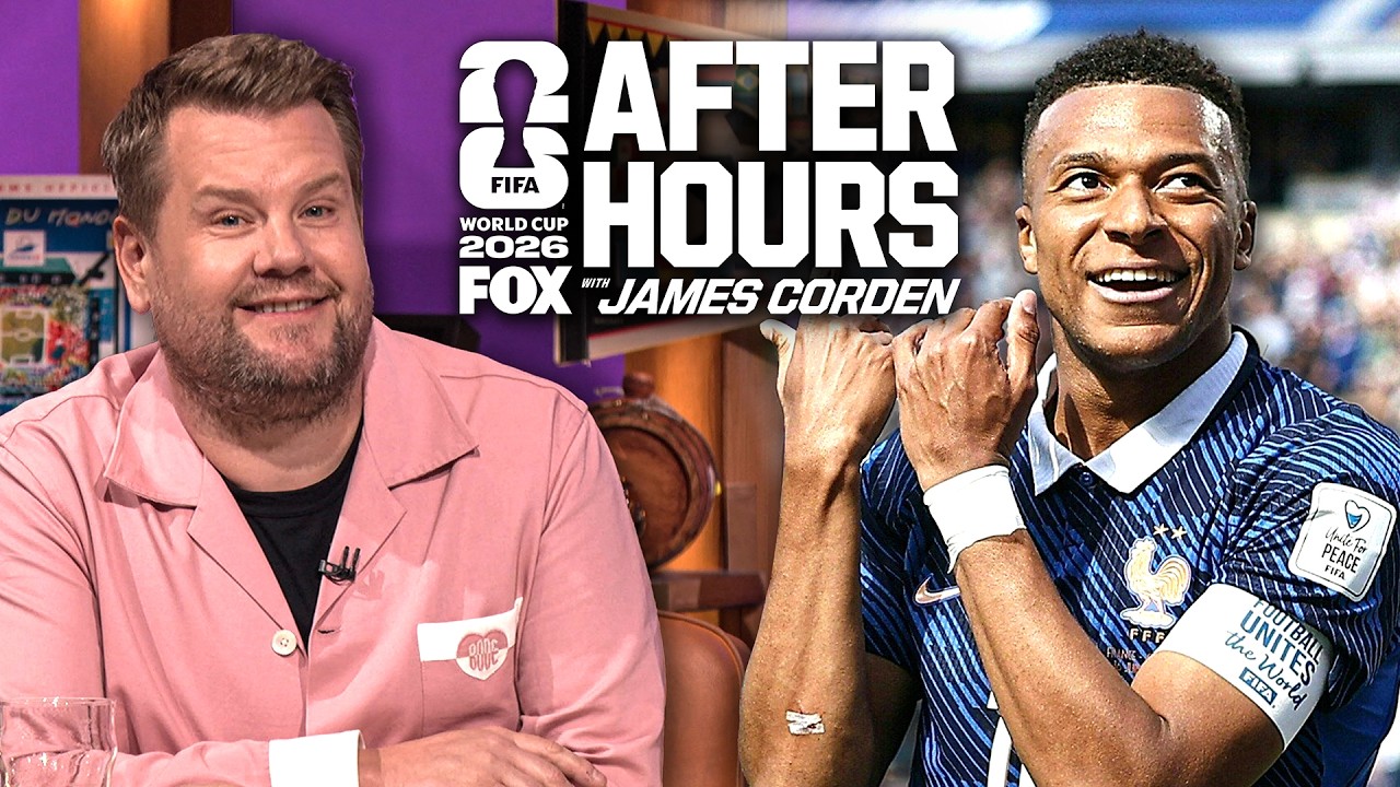 James Corden Reacts to Kylian Mbappé Hitting VIRAL Flute Celebration against Senegal