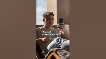 Replace Doom-Scrolling with Micro-Learning 🧠🌱#shorts #microlearning #app