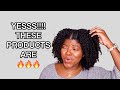 These Natural Hair Products are FIRE 🔥 | Type 4 Low Porosity