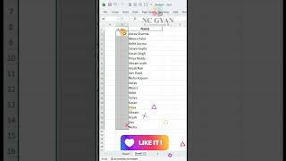 4 Ways to Insert Serial Numbers in Excel | Excel Tips & Tricks 2024 #ncgyan