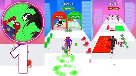 Hero Verse Run - Gameplay Walkthrough Part 1 - Tutorial (iOS, Android)