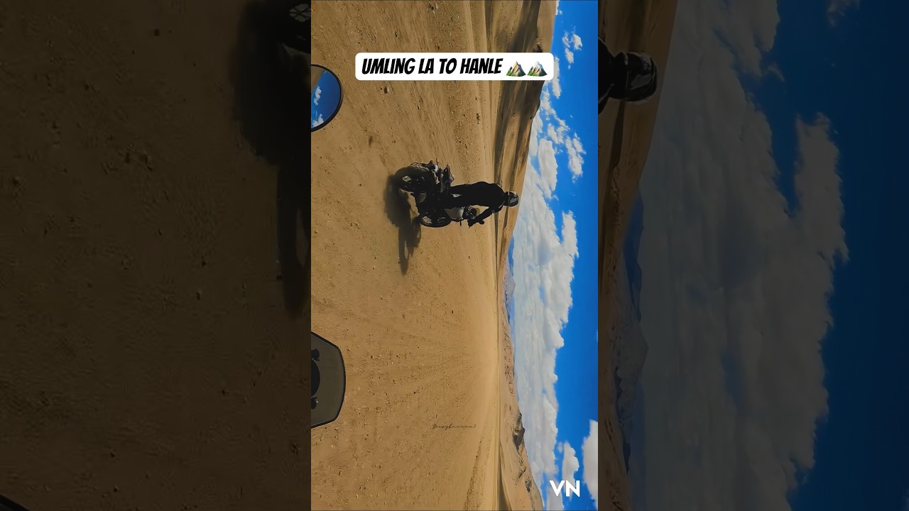 Umling la to Hanle off-road trail. 