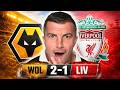 WOLVES BEAT LIVERPOOL WITH LAST MINUTE WINNER 😱