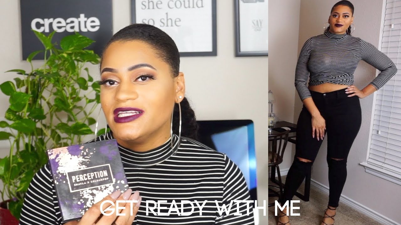 GET READY WITH ME | FT PERCEPTION PALETTE BY MAKEUP SHAYLA