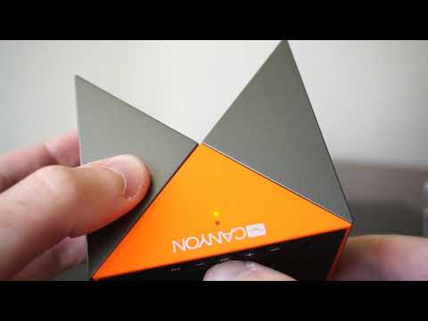 Canyon Transformer Gray-Orange Wireless Speaker