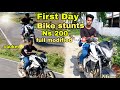 first bay 😅 Bike status Video 📸 Ns 200 RPM 🔥😅. 5 gear 140kM 💀😳