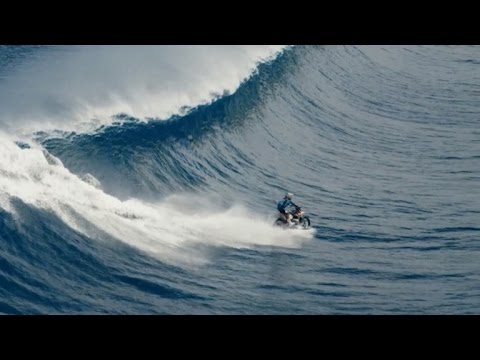 Wave Surfing Dirt Biker Robbie Maddison Reveals Secrets Behind Stunt