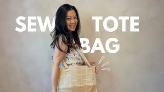 ★TOUT Y EST★ Simple shopper bag 62 hopi ivory G6206IV DIY Tote Bag | Aesthetic Gift That People *ACTUALLY* Want