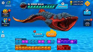 Hungry Shark Evolution - New El Gran Maja Shark Coming Soon Skin Update - All 40 Sharks Unlocked screenshot 3