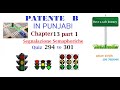 Patente b punjabi  chapter 13 part 1 segnalazione semaphoriche