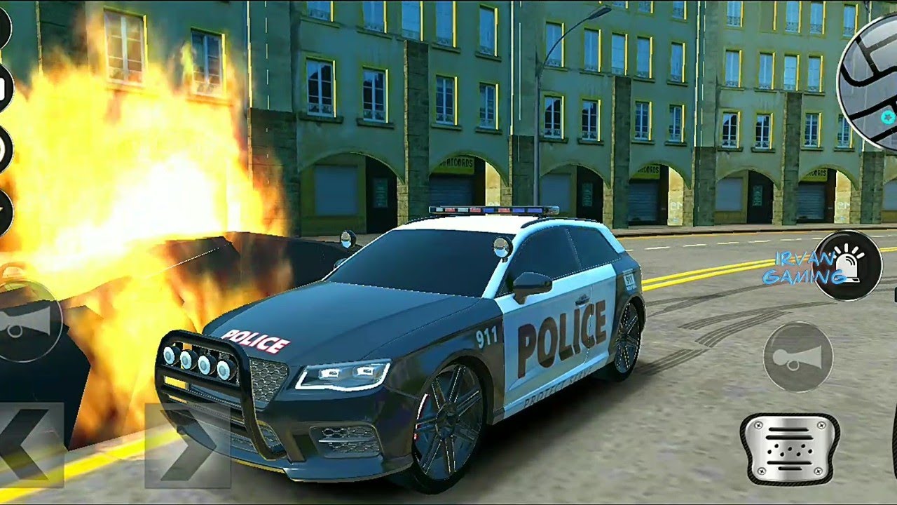 police car drift police car chase gameplay android YouTube