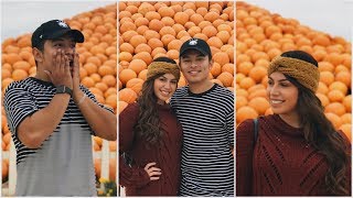 SURPRISE AT THE PUMPKIN PATCH (PUMPKIN OVERLOAD!!!)