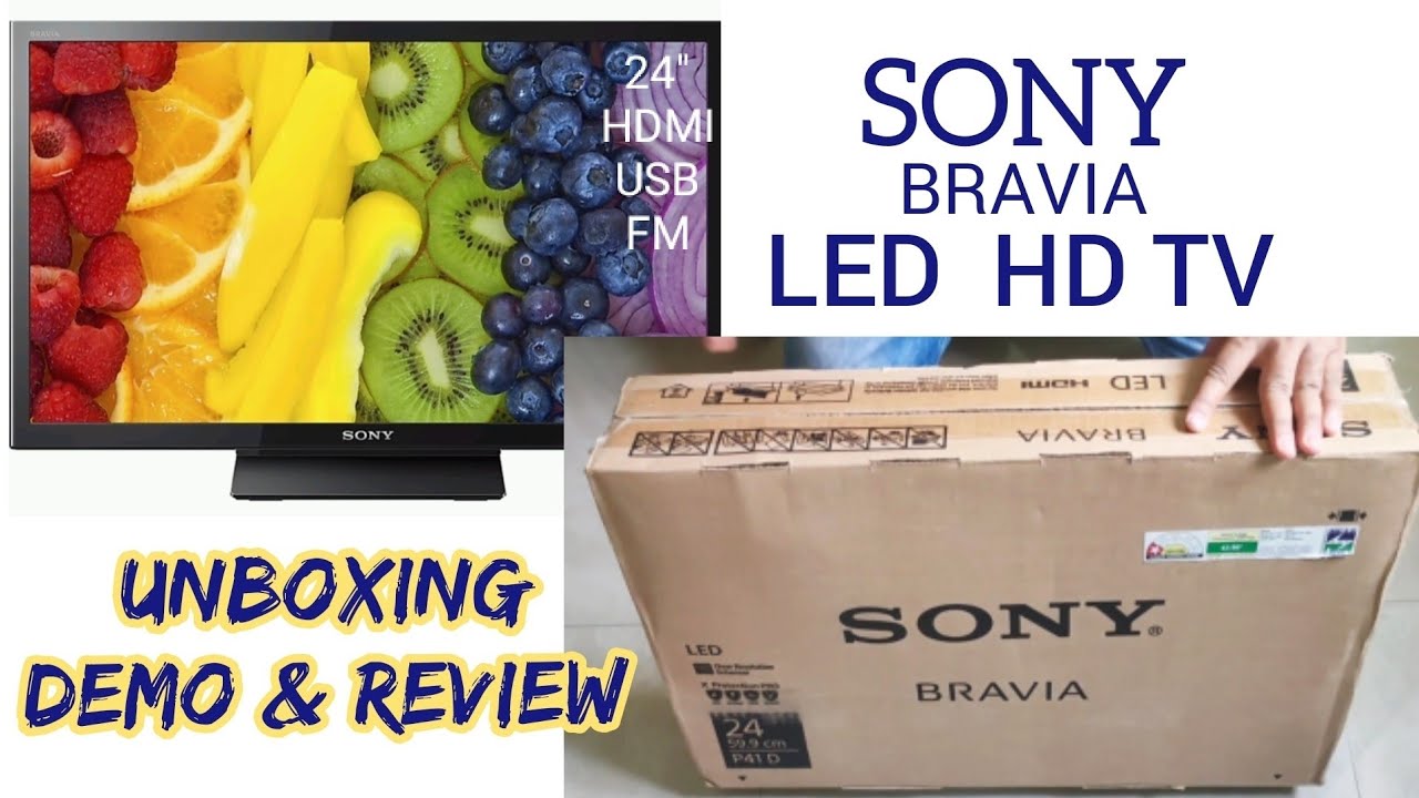 SONY BRAVIA LED HD TV 24