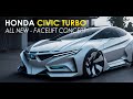 Honda civic turbo all new facelift concept car ai design