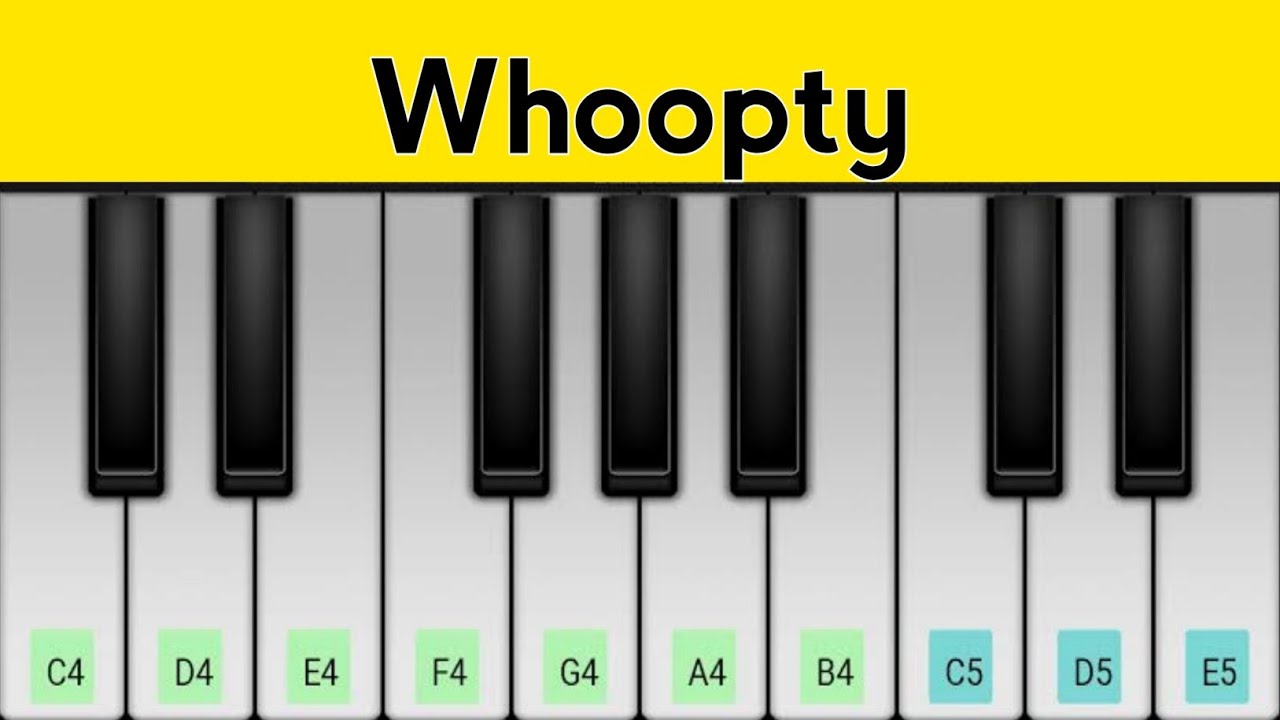 Whoopty Song Piano Tutorial | CJ