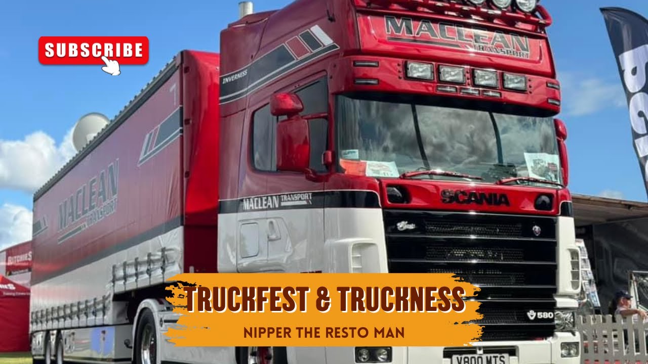 Collecting truck from Paint shop & 2 truck shows in Scotland!! 🏴󠁧󠁢󠁳󠁣󠁴󠁿