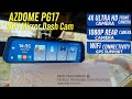 Mirror Dash Cam 4K Car Dvr Carplay Android Auto GPS 5G WIFI AUX Stream RearView Mirror Dashcam