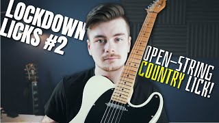 Get Twangy With This Open String Lick! | Lockdown Licks #2