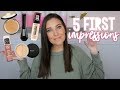 5 DRUGSTORE FIRST IMPRESSIONS | What&#39;s New at the Drugstore | Sarah Brithinee