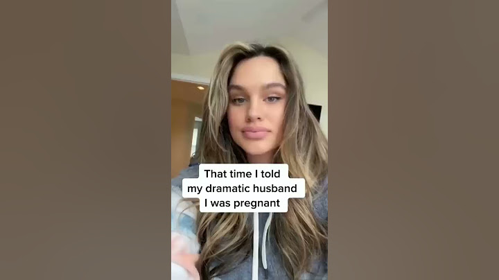 Telling my dramatic husband I’m PREGNANT…. #shorts