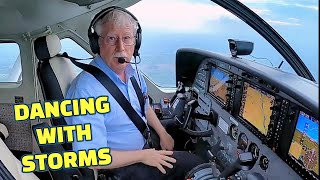 Navigating Stormy Skies, in a Cessna Caravan
