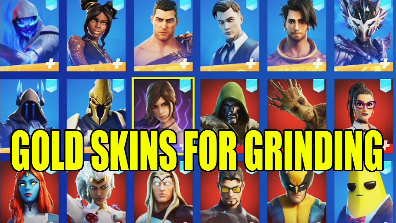 ALL GOLD EDIT STYLES for GRINDING the Battle Pass in Fortnite