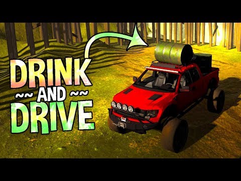 DRIVING DRUNK! 300L of BEER - Need for Spirit: Drink and Drive Simulator Gameplay