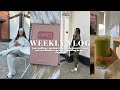 WEEKLY VLOG: journalling + starting a podcast + low cal starbucks + grwm + booking trips + reality