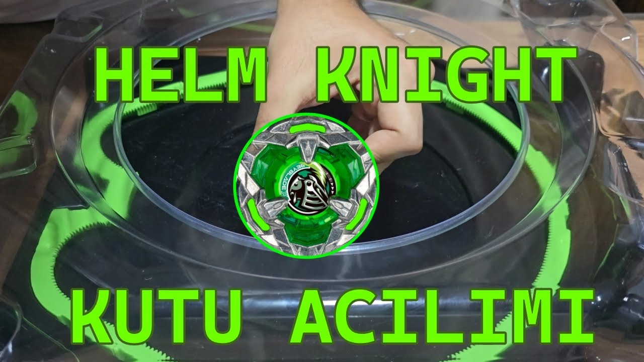 Beyblade X Helm Knight KUTU AÇILIMI