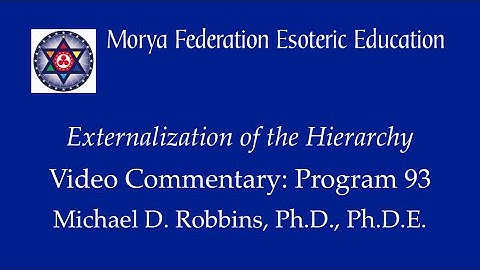 Externalization of the Hierarchy - Program 93