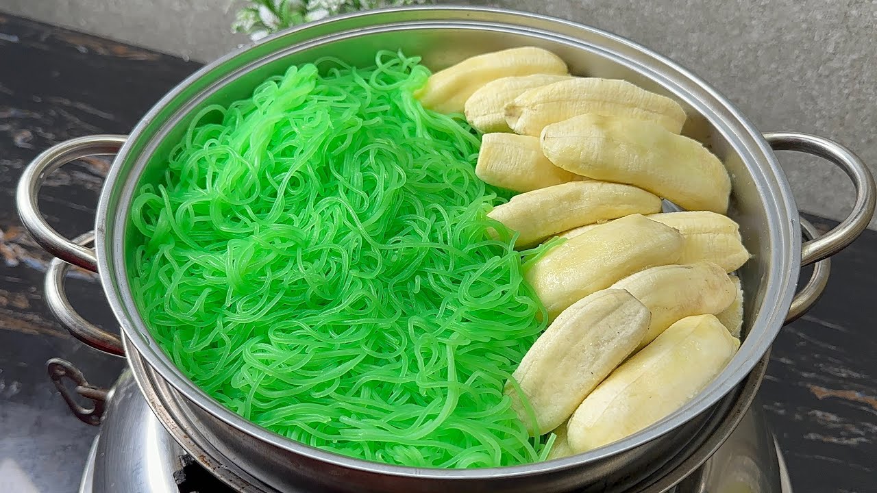 Seumur hidup baru tau bihun dan pisang kukus hasilnya seenak ini‼️Pertama bikin langsung ketagihan