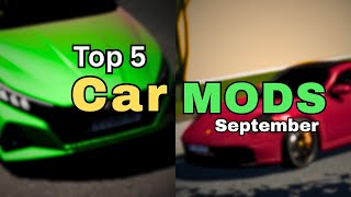 Top 5 Ets2 Car Mods - September 2025